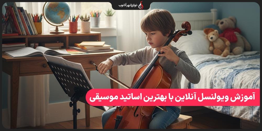 آموزش ویولنسل آنلاین با بهترین اساتید موسیقی