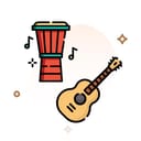 پکیج لوازم جانبی ویژه نوازندگان تنبک و گیتار